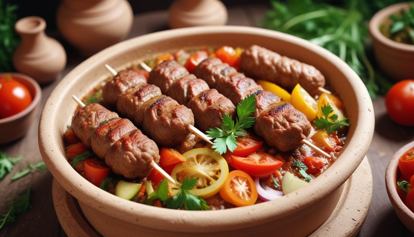 Ateşte Pişirilmiş Testi Kebabı