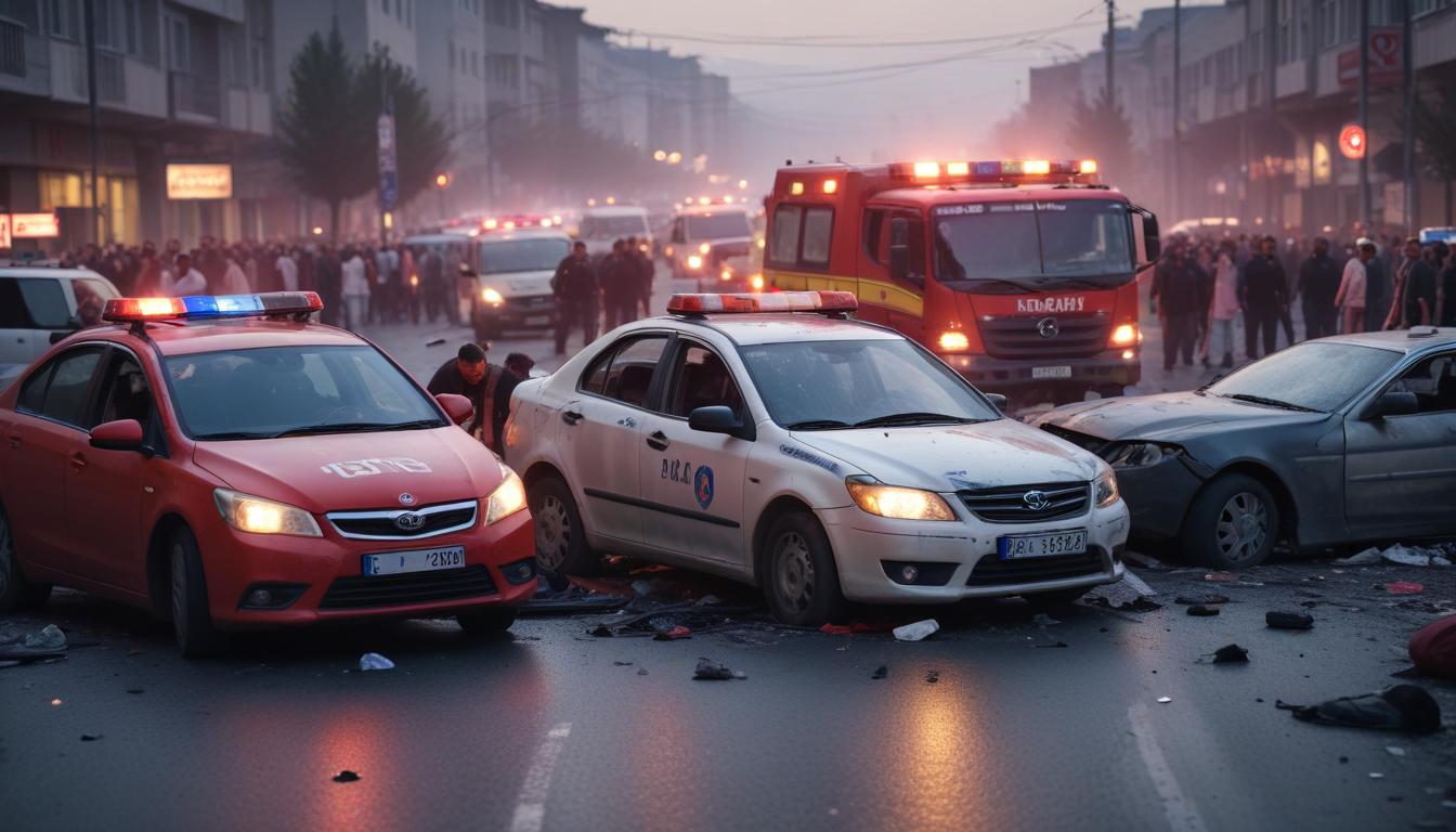 Konya'da Trafik Kazasında Çok Sayıda Yaralı