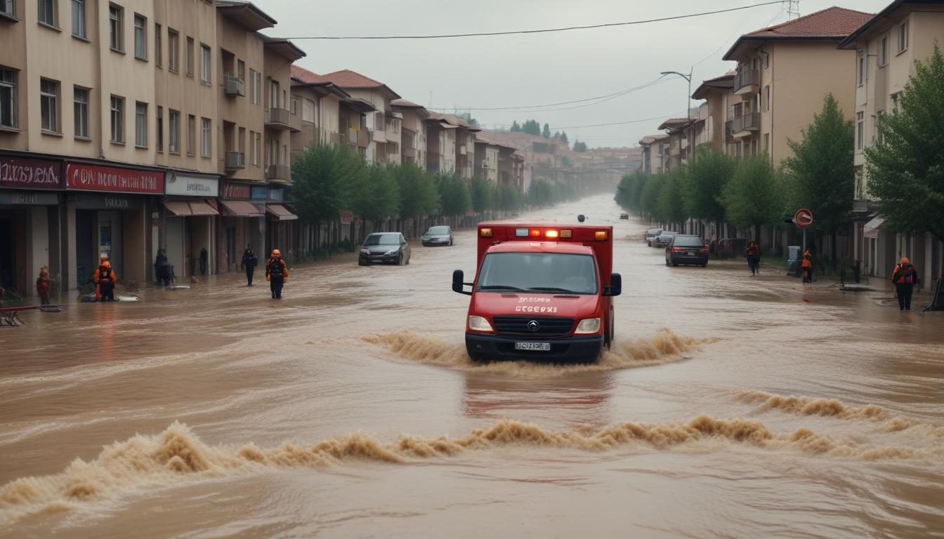 Konya'daki Sel Felaketi: Şehir Sular İçinde Kaldı