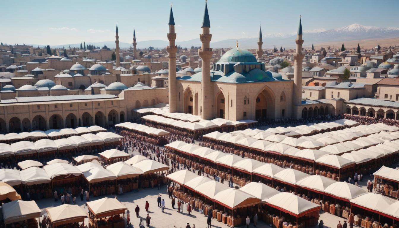 Konya'nın Tarihi Pazarları: Alaaddin ve Kapu Camii Rehberi
