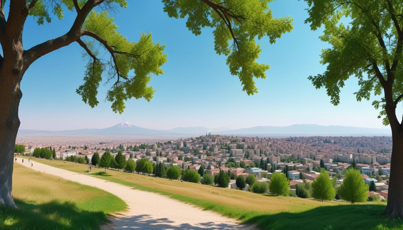 Alaeddin Hill: A Panoramic View of Konya's Beauty
