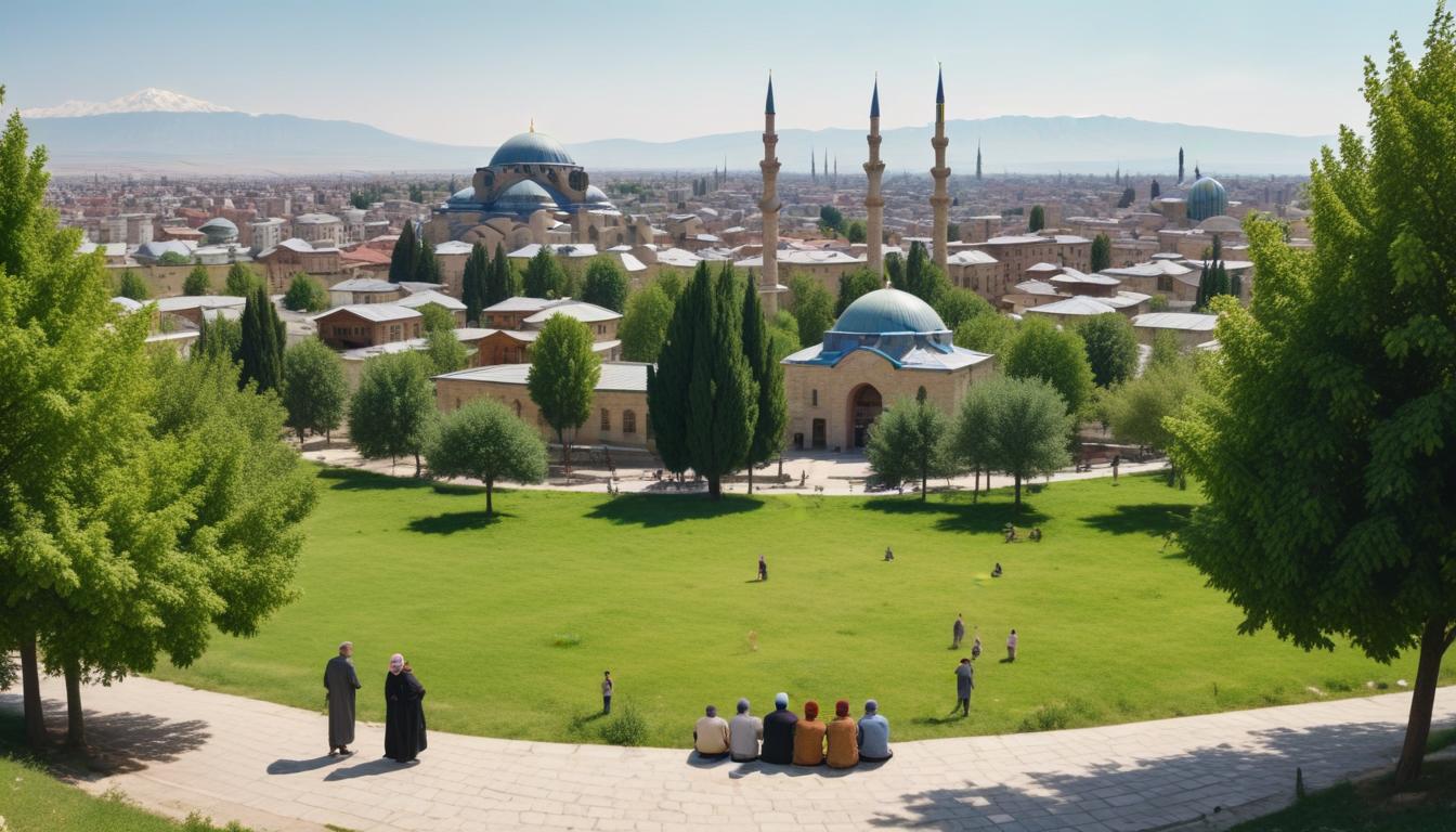 Konya'nın Kalbinde: Alâeddin Tepesi ve Alaeddin Camii'nin Büyüsü
