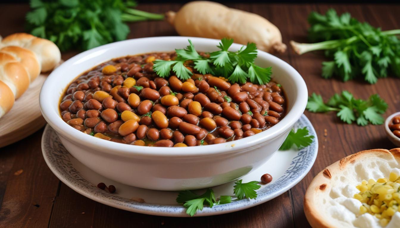 Demirhindi Ekşili Konya Usulü Kuru Fasulye