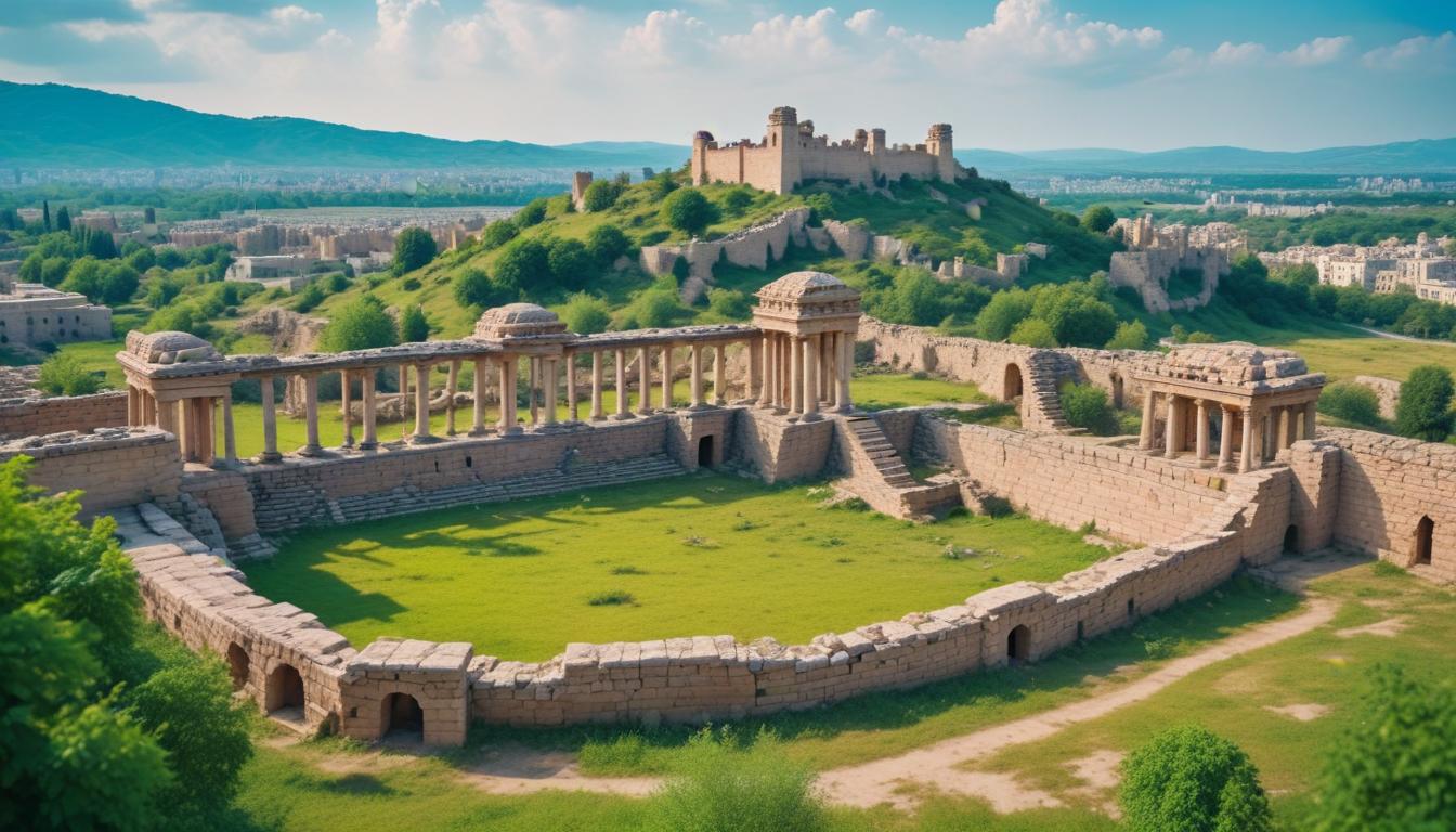 Konya'nın Zirvesinden Manzaralar: Alaeddin Tepesi ve Keykubat Sarayı