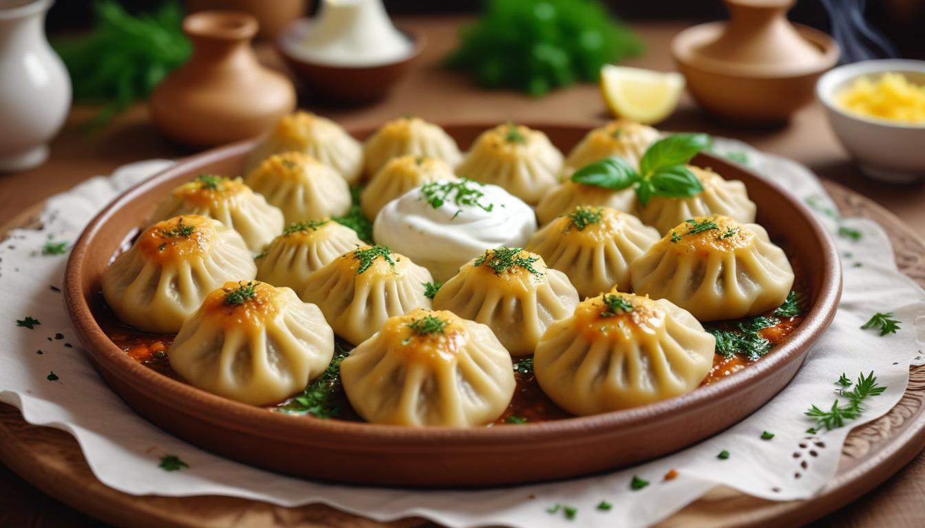 Pratik ve Lezzetli Konya Usulü Tepsi Mantısı Tarifi